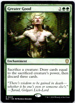 Greater Good | BLC | 223 | NM | 2024 - Image 1