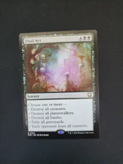 MTG - Final Act - Modern Horizons 3 Commander - MH3 M3C - Image 1