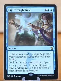 Magic: The Gathering: Dig Through Time - 036/269 - Non-Foil - Khans of Tarkir-NM - Image 1