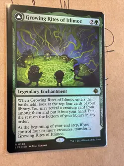 Growing Rites of Itlimoc | FOIL Extended Art | The Lost Caverns of Ixalan - MTG - Image 2