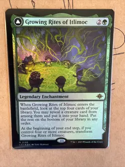 Growing Rites of Itlimoc | FOIL Extended Art | The Lost Caverns of Ixalan - MTG - Image 4