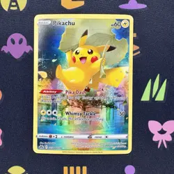 Pikachu GG30/GG70 Crown Zenith Galarian Gallery SWSH Pokemon TCG - Image 1