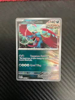 Pokemon TCG Prismatic Evolutions ROARING MOON 065/131 **MASTER BALL - Image 1
