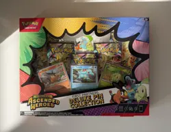 Pokemon TCG Ascended Heroes First Partners Deluxe Pin Collection - New & Sealed - Image 1