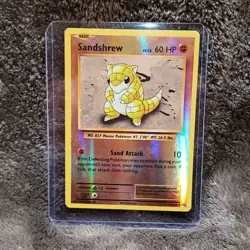 Sandshrew -Sand Attack 54/108 - Common Reverse Holo - XY Evolutions - Pokemon - Image 1