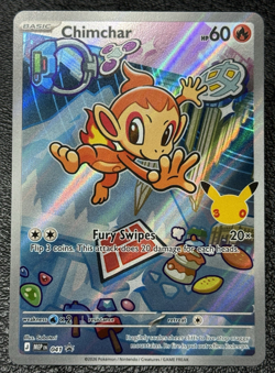 Chimchar MEP 041 Promo - Illustration Rare - Pokemon TCG: 30th Anniversary - NM - Image 1