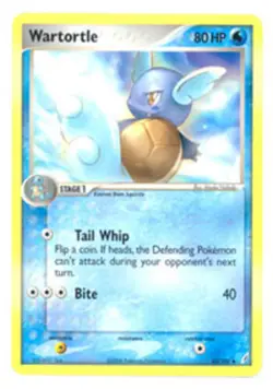 Pokemon - Wartortle - 43/100 - Uncommon - EX Crystal Guardians - LP - Image 1