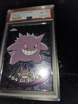 Gengar PSA 8 Pokemon Topps Chrome - Image 2