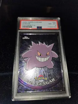 Gengar PSA 8 Pokemon Topps Chrome - Image 5