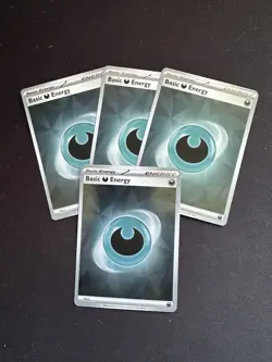 Pokemon TCG Dark Energy SVE 015 Cracked Ice Holo Playset 4x - Image 1