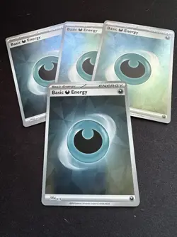 Pokemon TCG Dark Energy SVE 015 Cracked Ice Holo Playset 4x - Image 2