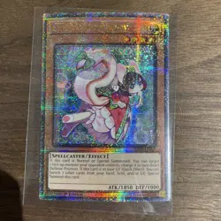 Yu-Gi-Oh! Fairy Tail - Snow RA04-EN269 ** Quarter Century Secret Rare ** - Image 1