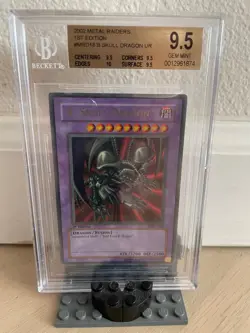 2002 Yu-Gi-Oh! 1st Edition MRD B. Skull Dragon #018 BGS 9.5 GEM MINT (PSA 10U) - Image 1