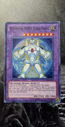 Elemental HERO Terra Firma LCGX-EN075 Legendary Collection 2: The Duel Academy - Image 1