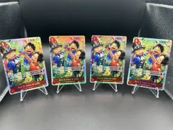 One Piece Ace & Sabo & Luffy (OP13-007) SR Playset Carrying On His Will OP13 - Image 1