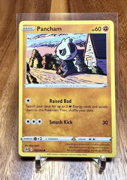 Pancham 149/264 Non Holo Common Fusion Strike Pokemon Card NM - Image 1