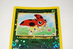 LEDYBA 7/18 Reverse Holo Multiple Swirls Pokemon Southern Islands Card - MP - Image 3