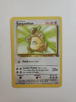 Kangaskhan - 21/64 - Pokemon Jungle Unlimited Rare Card WOTC HP - Image 1