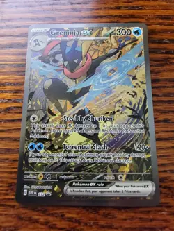 Greninja ex 132 Sv: Scarlet & Violet Promo Cards Holo NM - Image 1
