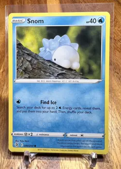 Snom 084/264 Non Holo Common Fusion Strike Pokemon Card NM - Image 1