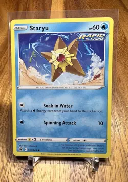 Staryu 052/264 Non Holo Common Fusion Strike Pokemon Card NM - Image 1