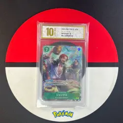 Shanks OP14-027 R The Azure Sea's Seven - ONE PIECE Card Game Japanese Grade10 - Image 1