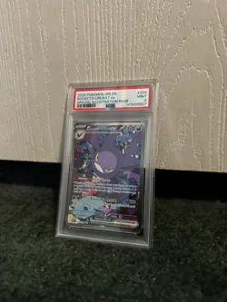 Team Rocket's Crobat EX 234/182 SIR Destined Rivals Pokemon PSA 9 Mint Card - Image 1