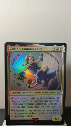 Zidane, Tantalus Thief Foil Uncommon [NM] - MTG FIN - Image 1
