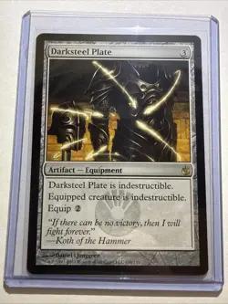 Darksteel Plate Mirrodin Besieged Regular - Image 1