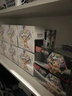 NEW Pokemon TCG - Scarlet & Violet Prismatic - Evolutions Elite Trainer Box ETB - Image 1