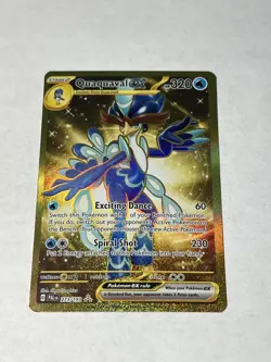 Pokemon TCG Quaquaval ex Paldea Evolved 273/193 Holo Hyper Rare Near Mint NM - Image 1