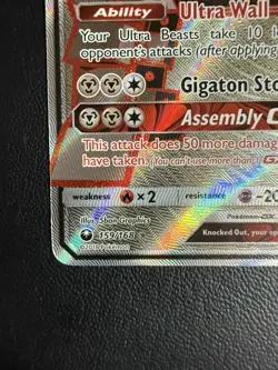 Pokemon TCG Stakataka GX 159/168 SM Celestial Storm Full Art Holo NM - Image 5