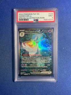 Gardevoir ex 2024 Pokemon PAF EN Special Illustration Rare PSA 9 - Image 1