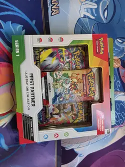Pokemon First Partner Illustration Collection Series 1 Promo Collectors Box - Image 1
