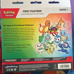 Pokemon First Partner Illustration Collection Series 1 Promo Collectors Box - Image 2