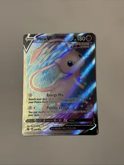 The Pokemon Company Mew V 250/264 Fusion Strike Ultra Rare Holo NM - Image 1