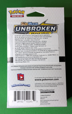 POKEMON TCG - Sun & Moon Unbroken Bonds - 3 Booster pack Box - English - Sealed - Image 5