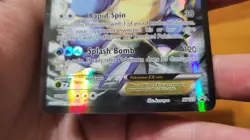 Pokemon TCG Blastoise EX XY122 Black Star Promo Full Art Holo MP Free Shipping - Image 3