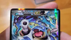 Pokemon TCG Blastoise EX XY122 Black Star Promo Full Art Holo MP Free Shipping - Image 5