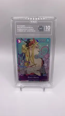 TAG 10 Black Maria OP08-074 2025 One Piece Promos Illustration Box VOL 2 - Image 1