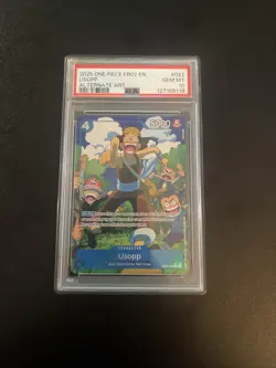 One Piece Usopp EB02-022 Alternate Art Psa 10 - Image 1
