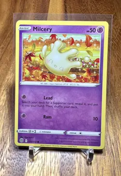 Milcery 070/172 Non Holo Common Brilliant Stars Pokemon Card NM - Image 1