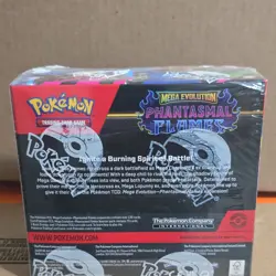 English Pokemon Mega Evolution Phantasmal Flames Booster Box Mega EX Cards - Image 4