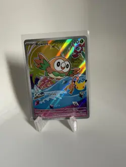 Pokemon Promo Card Lot Rowlet Litten Popplio Holo First Partner Series 1 - Image 5