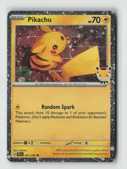 Pikachu (Pokemon Day 2026) Common Miscellaneous Cards & Products 051/162 NM - Image 1