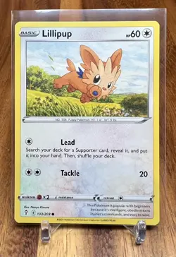 Lillipup 133/203 Non Holo Common Evolving Skies Pokemon Card NM - Image 1