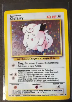 Pokemon TCG | Clefairy 005/102 Base Set Holo (2 cards, See Desc.) - Image 4