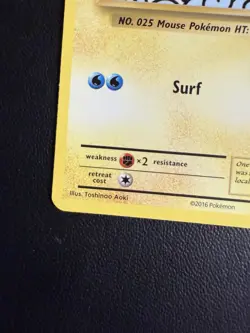 Pokemon Pikachu TCG Surfing Evolutions Card 111/108 Regular Secret Rare NM - Image 5