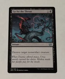 MTG Go For The Throat - The Brothers’ War LP - Image 1