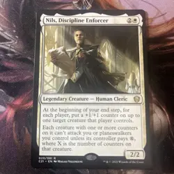 MTG / Nils, Disipline Enforcer / Nm & Never Played - Image 1